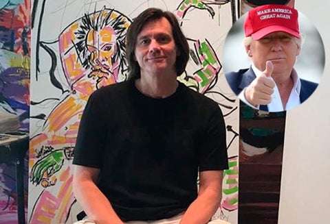 Jim Carrey y Donald Trump