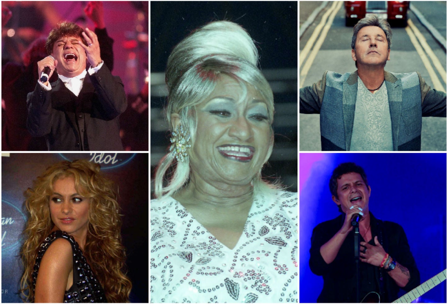 Celia Cruz, Ricardo Montaner, Juan Gabriel y otros artistas que se escuchaban en 2001