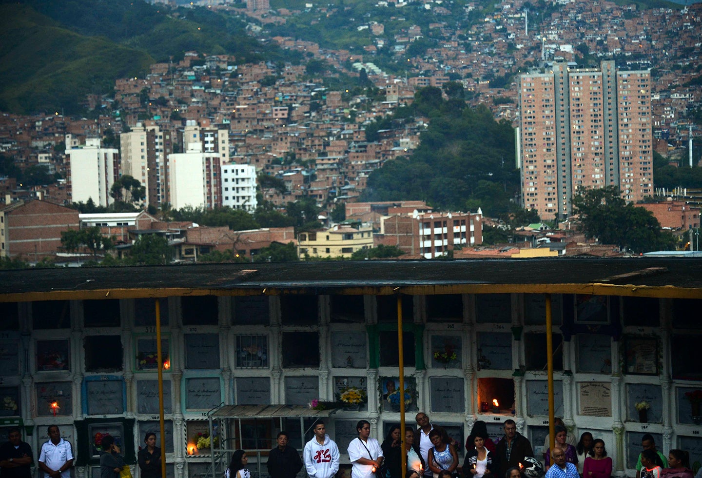 Cementerio San Javier, en Medellín