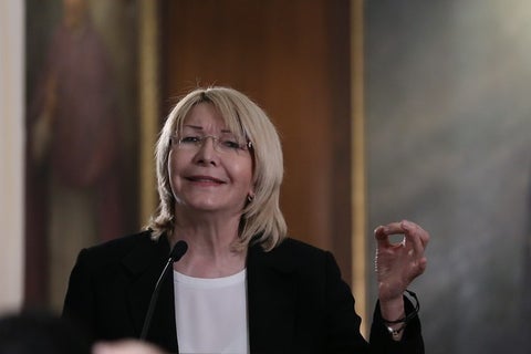 La exfiscal venezolana Luisa Ortega.