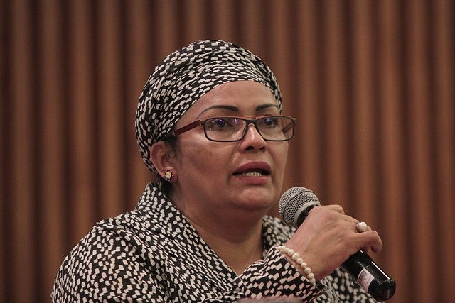 Senadora Victoria Sandino