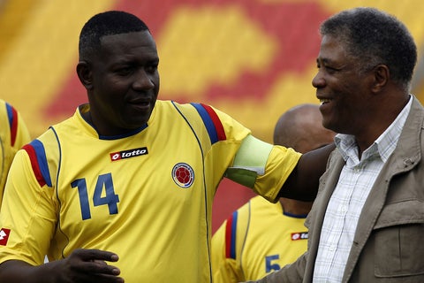Adolfo 'El Tren' Valencia y Francisco Maturana