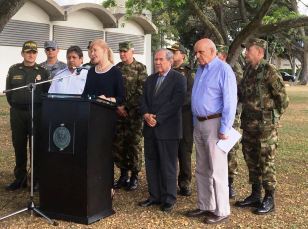 En consejo de seguridad, ministro de Defensa analizó situación de violencia en el Valle