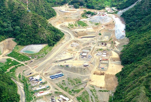 Imagen aérea de Continental Gold