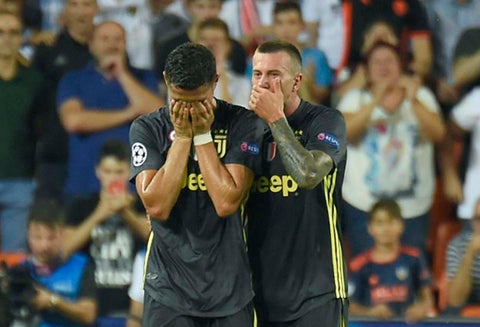 Cristiano Ronaldo fue expulsado del encuentro