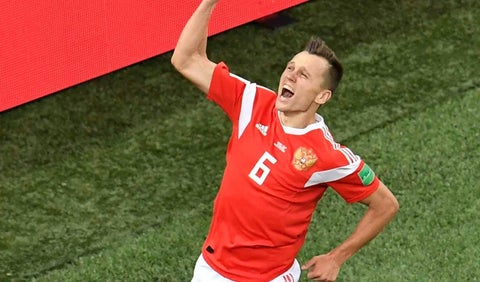 Denis Cheryshev, delantero de la selección rusa