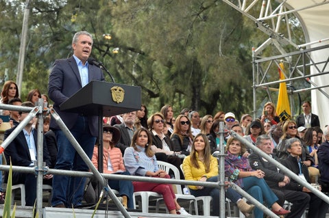 Presidente Duque inaugura evento social