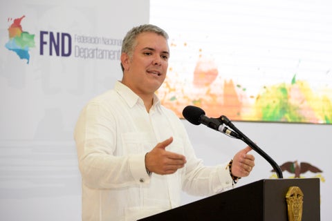 Iván Duque en cumbre de Gobernadores, en Mompox
