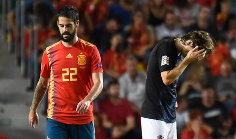 España goleó a Croacia en la Liga de las Naciones