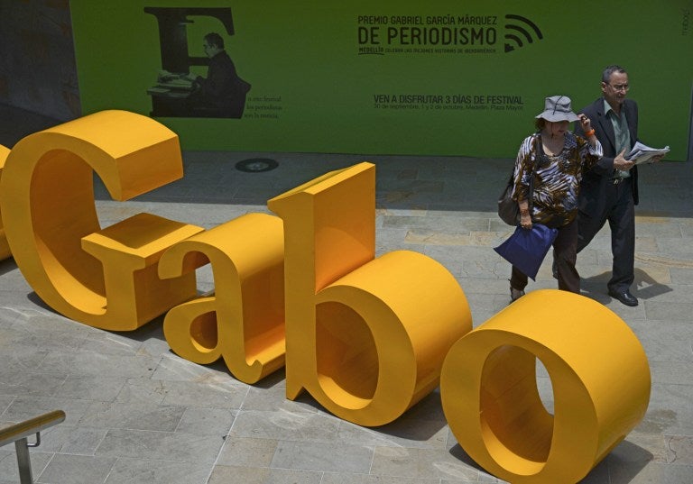 Festival Gabo de periodismo, en Medellín