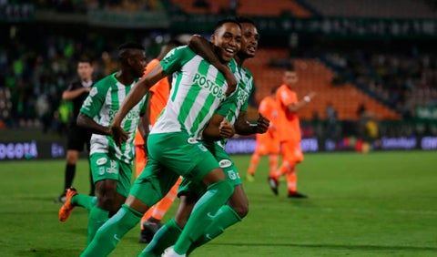 Hayen Palacios, jugador joven de Atlético Nacional