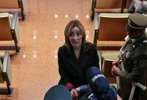 Piden dejar en libertad a esposo de la fiscal Hilda Niño