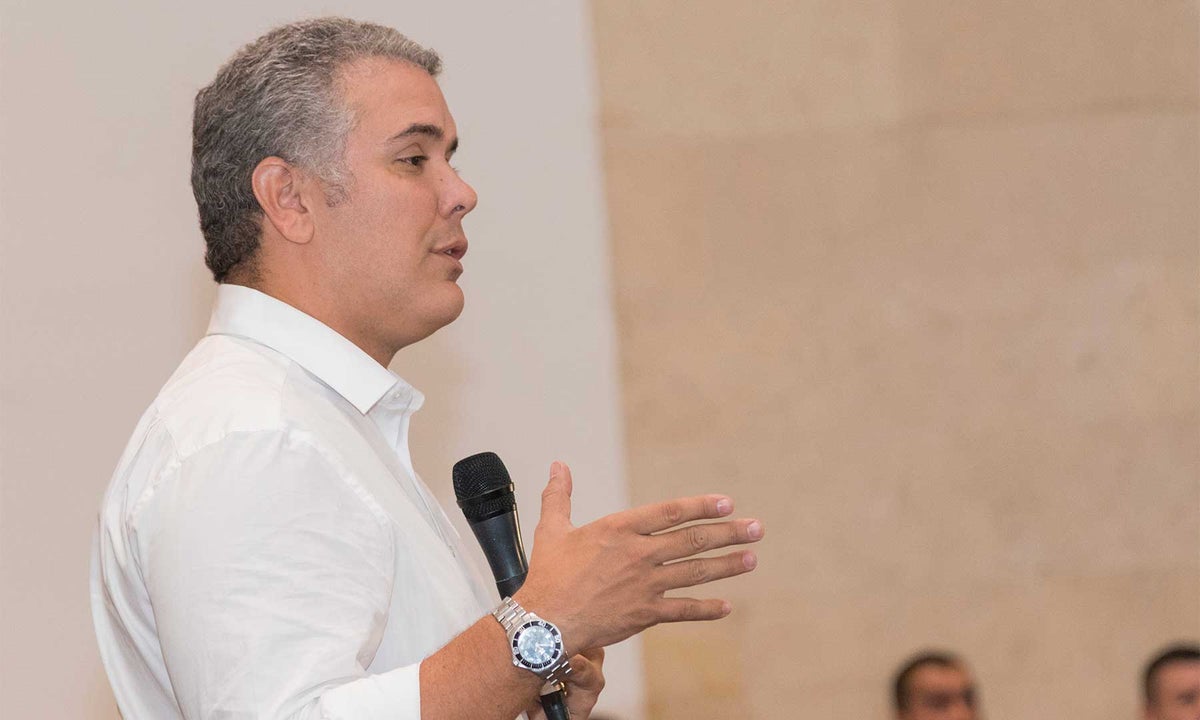 Expresidente Iván Duque Márquez