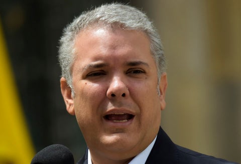 Iván Duque, presidente de Colombia