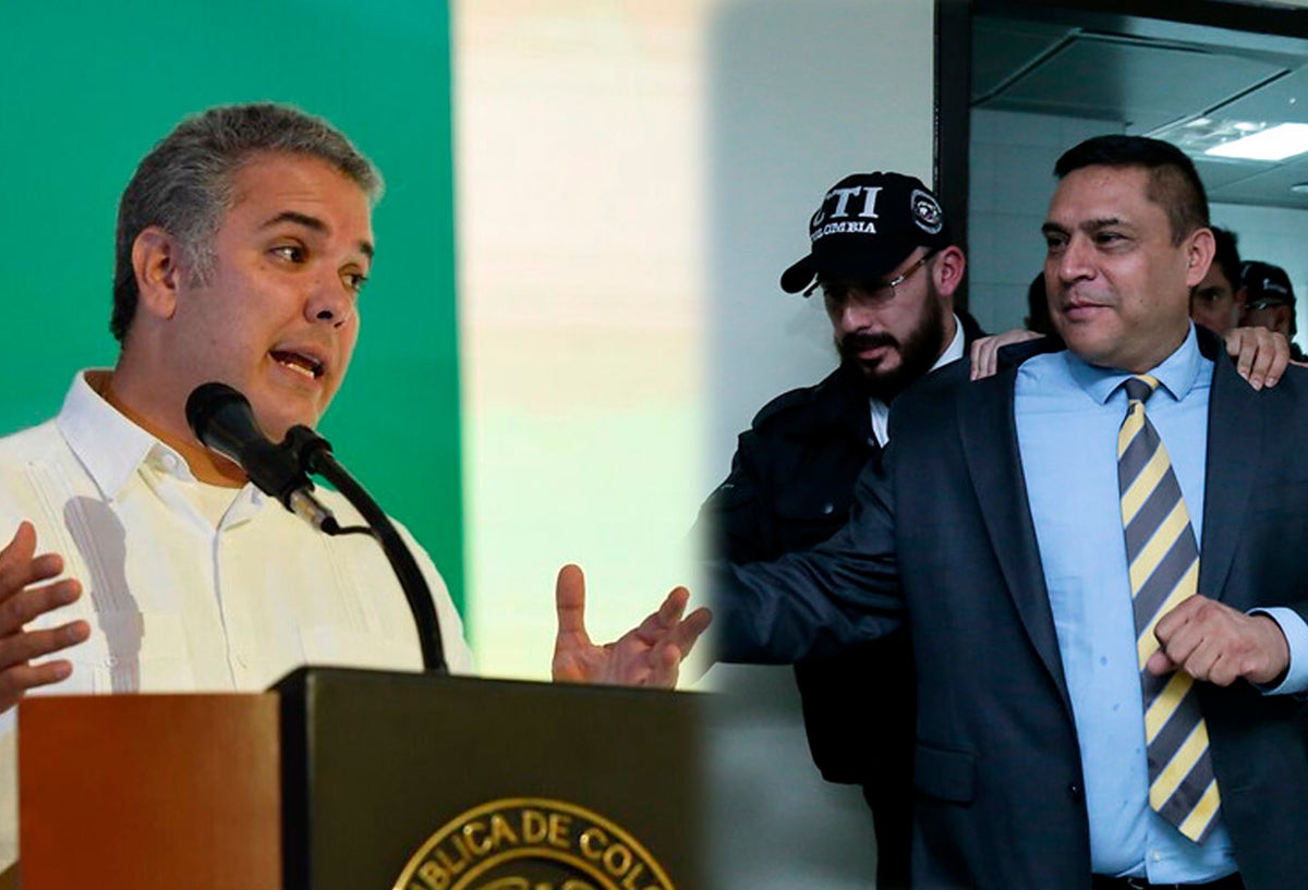 El presidente Iván Duque y la captura de Humberto Guatibonza