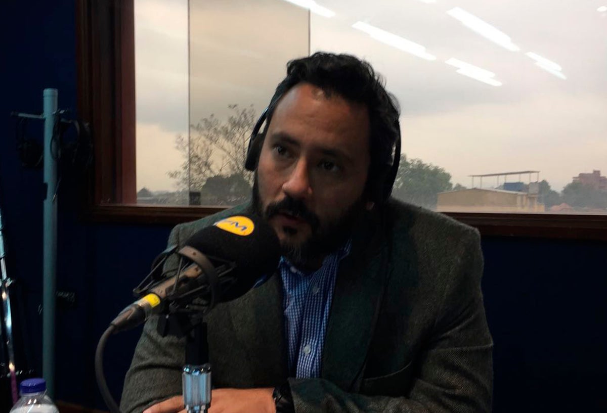 Jairo García, secretario de Seguridad de Bogotá