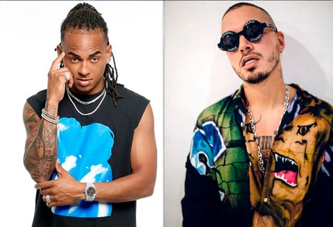 J Balvin y Ozuna