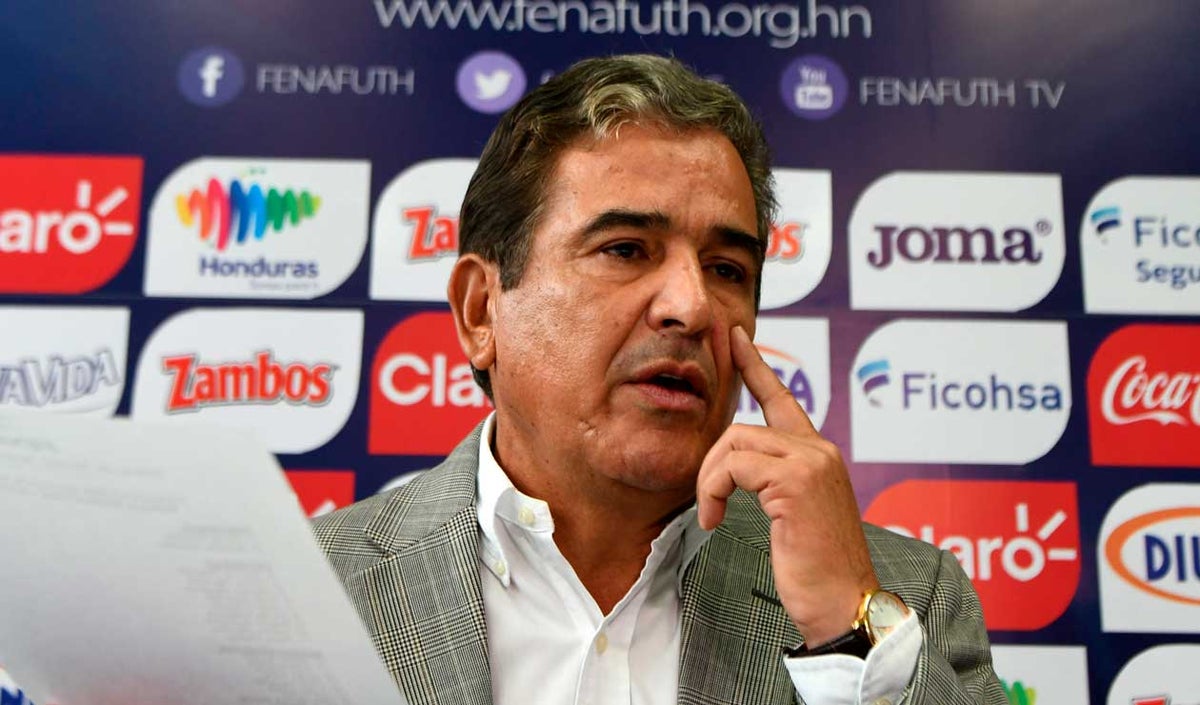 Jorge Luis Pinto dirigió a Honduras en el camino al Mundial de Rusia 2018
