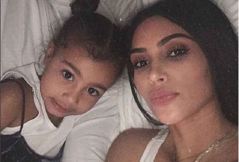 Kim Kardashian y North West