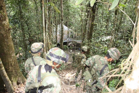 Esta estructura fue ubicada en poblaciones rurales del sur de Bolívar