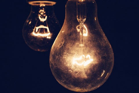 Bombillas con poca luz