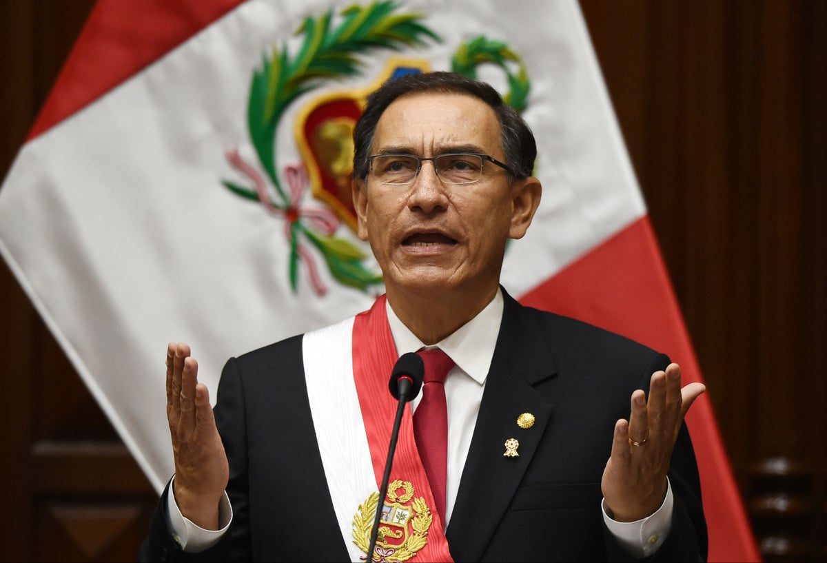 Martín Vizcarra, presidente de Perú
