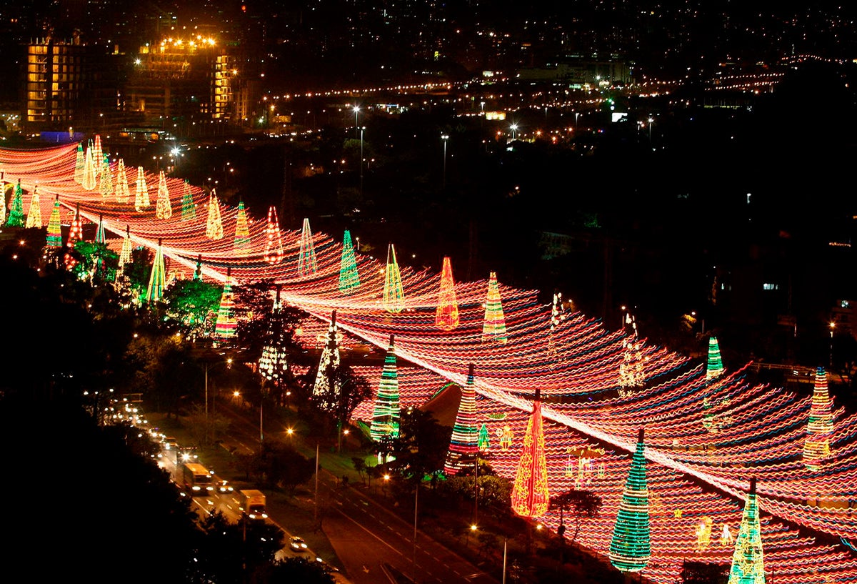 Así luce Medellín en épocas decembrinas