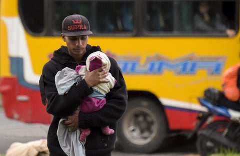 Migración venezolanos en Colombia