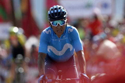 Nairo Quintana en la Vuelta a España 2018
