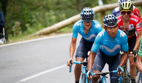 Nairo en la Vuelta 2018