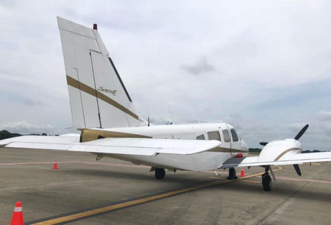La narcoavioneta hallada en la Costa