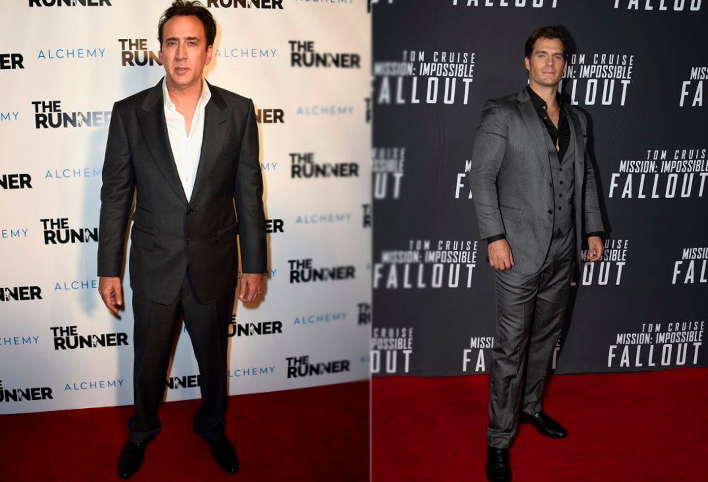 Nicolas Cage y Henry Cavill