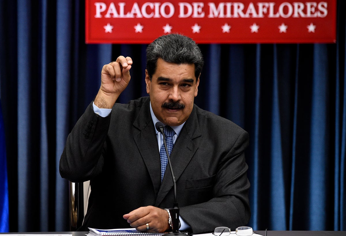 Nicolás Maduro, presidente de Venezuela.