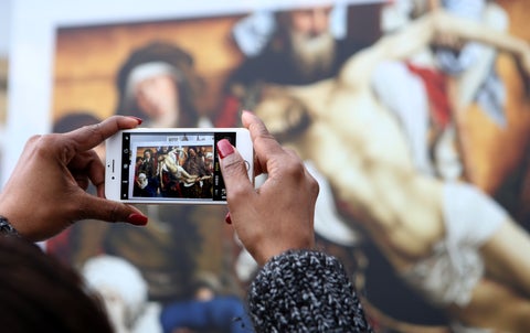 Obras del Museo del Prado en la Plaza de Bolívar