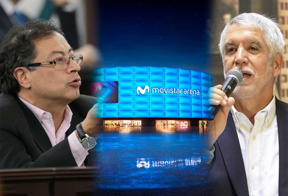 Gustavo Petro pelea por los créditos por el Movistar Arena