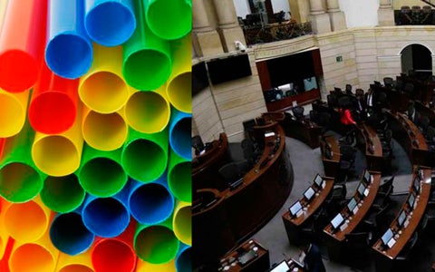 Congreso estudia prohibir pitillos plásticos