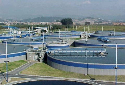 Planta de tratamiento del Acueducto de Bogotá