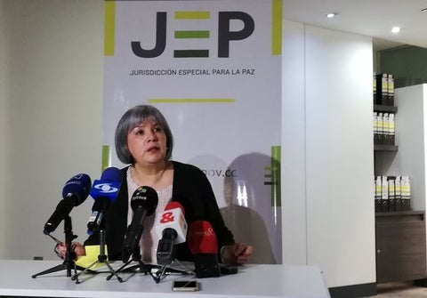 Presidenta de la JEP, Patricia Linares