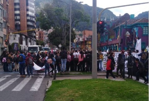 Protesta estudiantil