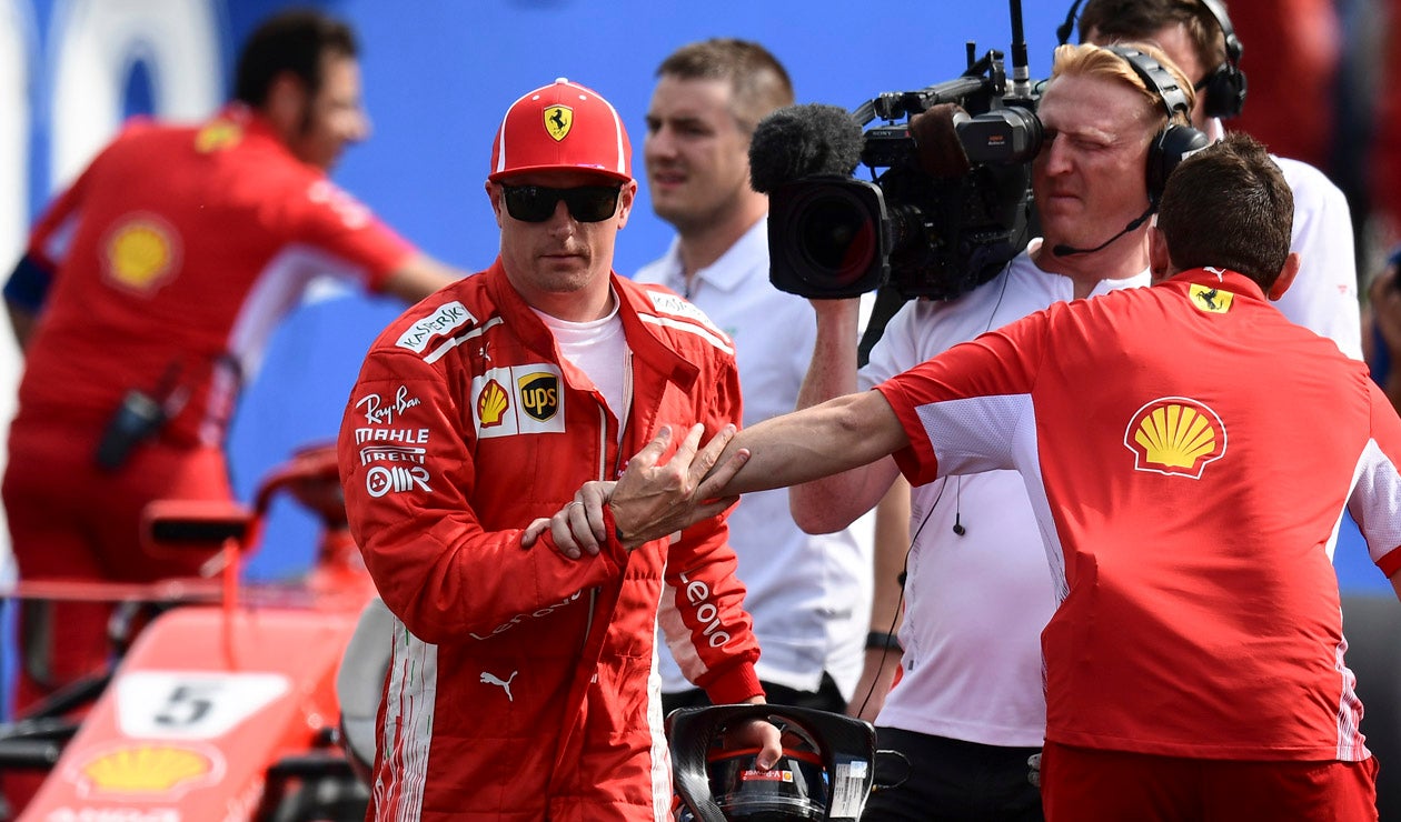 Kimi Raikkonen, piloto F1