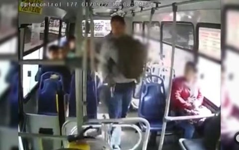 Imagen tomada del video que circula en redes sociales.