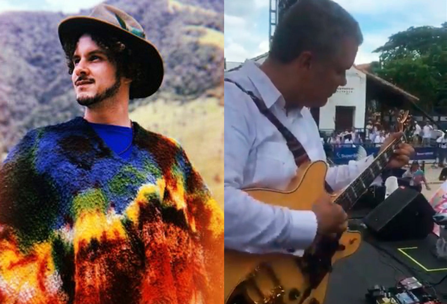 Santiago Periné e Iván Duque