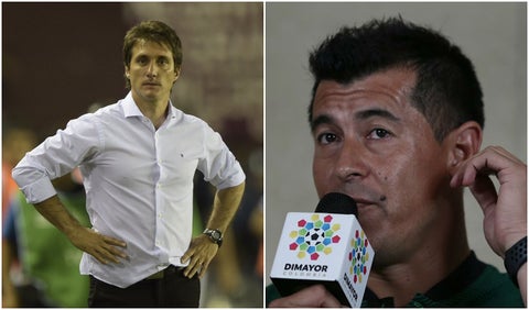 Guillermo Barros Schelotto y Jorge Almirón