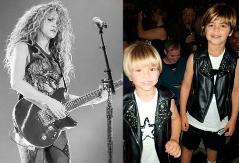 Shakira e hijos
