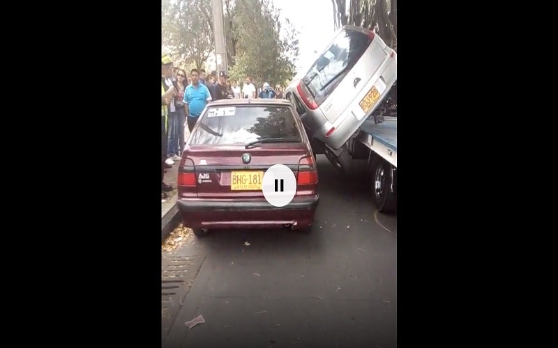 Grúas, accidente