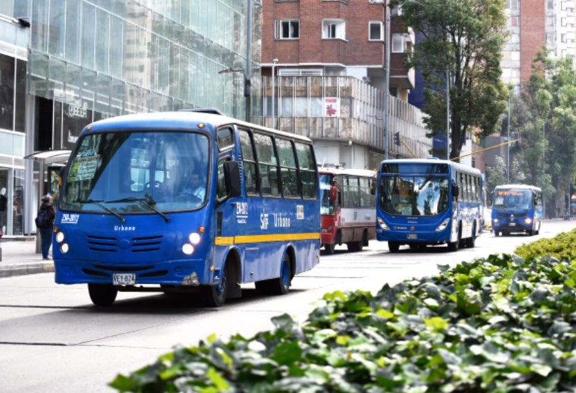 Buses del SITP