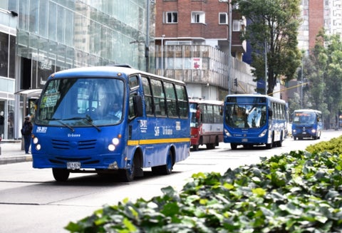 Buses del SITP