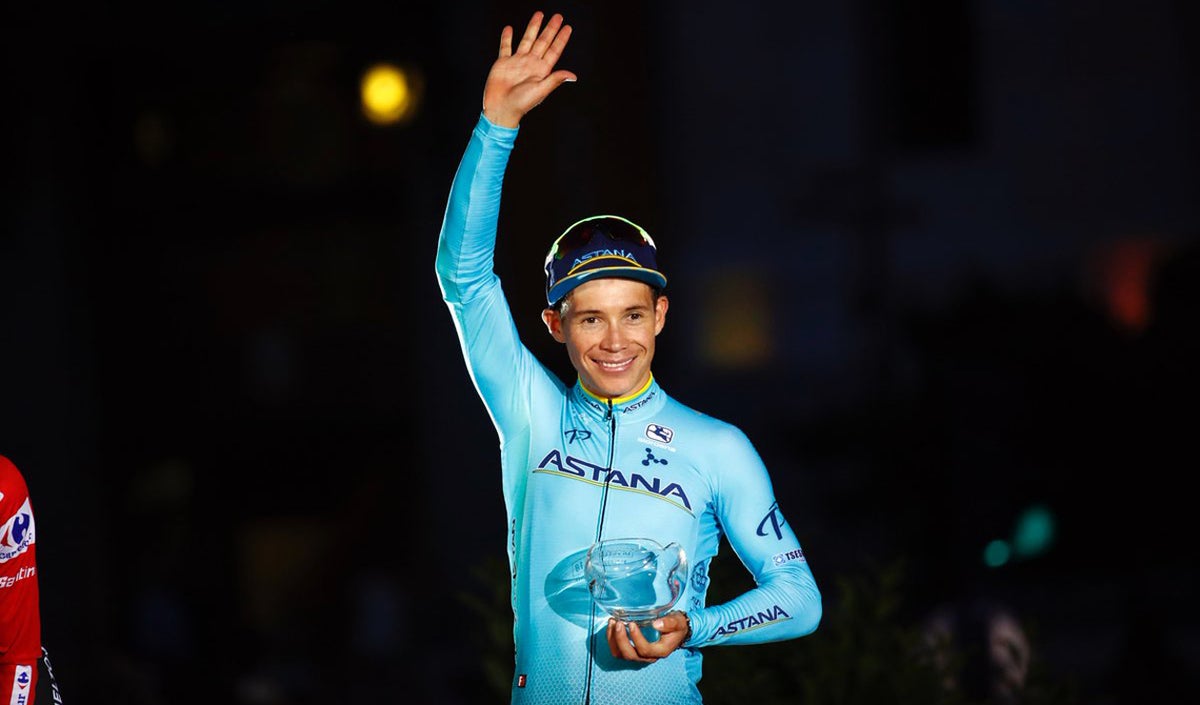 Miguel Ángel López en la Vuelta a España