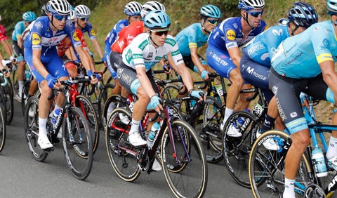 Miguel Ángel López en la Vuelta a España 2018