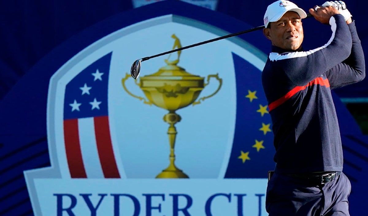 Tiger Woods, en la Ryder Cup